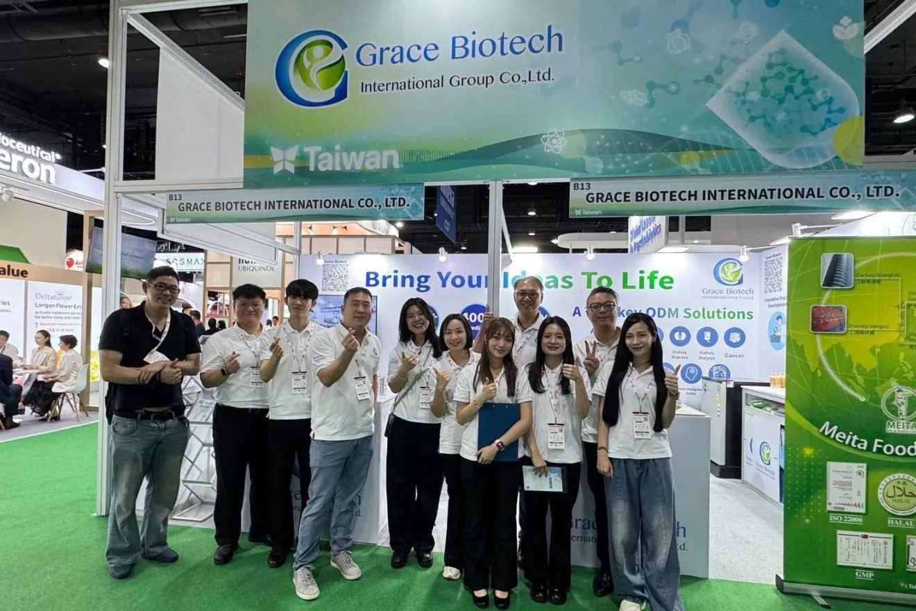 Grace Biotech Shines at Vitafoods Asia 2025!